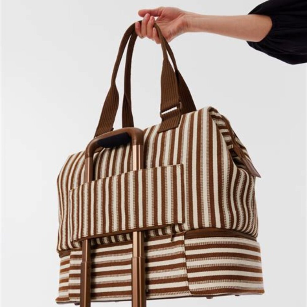 🍁✨ Mini Maple Stripe Weekender NWT! ✨👜